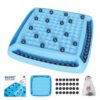 Magnet Game, Magnet Chess Game for Kids 8-12 with 28pcs, Magnetic Board Games for Kids and Adults, Gifts for Boys & Girls, 2-4 Players (Blue 28)