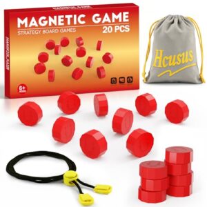 Magnet Game, Magnetic Game with String, Fun Games for Kids 8-12 and Adult, Board Game for Family Game Night and Party, Travel and Classroom, 2 Player Games