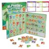 Magnetic Alphabet Book, 52 ABC Animal Letters for Toddlers 3+