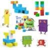 Magnetic Blocks World Number Building Cubes for Toddlers Age 3+ Boys Girls