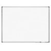 Magnetic Board, Whiteboard Wall, Aluminium Frame Marker Board, Vitrified Magnetic Board for School, Labor or Personal Use, Smooth and Glossy Surface · m-office (120 x 90 cm)