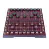 Magnetic Chinese Chess Set with Foldable Chessboard and Melamine Playing Pieces Xiangqi Travel Board Game Set Traditional Educational Strategy Games