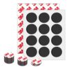 Magnetic Dots,Round Magnets with Adhesive Backing,Small Magnet 1.2" Self Sticky Magnetic Circle for Crafts,Peel and Stick Magnet for Family School Activities,Thickness 80Mil,24PCS Per Pack