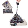 Magnetic Ferrite Putty Rock, More Than 1000 Mini Weak Magnet Smooth Ferrite Pebbles, Small Magnetic Beads Fidget Adults Toys for Office,Tiny Magnet Balls Fidget Toys for Adults and ADHD