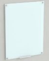 Magnetic Glass Mobile Whiteboard with Adjustable Stand, 40x28 in