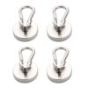 Magnetic Hooks Heavy Duty Storage Holder with Carabiner