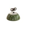 Magnetic Mechanical Countdown Timer,Kitchen Reminder (Green)