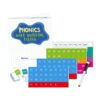 Magnetic Phonics Cards Kit, 142 Pcs Magnetic Flash Card Set, 1pc