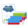 Magnetic Phonics Cards Kit, Phonics Magnetic Letter Tiles, Phonics Games for Spelling Reading, Learning Activity