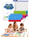 Magnetic Phonics Cards Kit, Phonics Word Building Folder