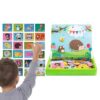 Magnetics Puzzle - Duals Sided Playing Board, Farm Themed