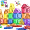 Magnetic Tiles Mini Travel Toddler Toys Magnetic Blocks Building for Kids