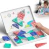 Magnetic Tiles Travel Tin Set: Airplane Activities for Kids Ages 4-8