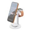 Magnetic Wireless Charger, Qi2.2 25W Fast Charging Station (White)