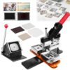 Magnet Maker Machine Kit for DIY Photo Refrigerator Magnets, Includes Rectangle Paper Cutter & 100 Consumables, 80x53mm & 90x65mm Magnet Making Supplies