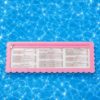 Mahjong Card Holder for Pool, Waterproof Mahjong Card Sleeve, Pink (4)