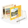 Mail Holder Countertop Acrylic Multi-Slot Letter Sorter for Desk