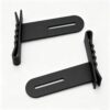 Mail Tray Stopper Compatible with USPS MM EMM Half MM Mail Trays, 3D Printed Mail Separator Block, Letter Organizer Insert For Sorting And Keeping Mail Upright, Black 2 Pack