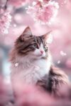 Maine Coon 1000 Pieces Puzzle for Adults, Educational Intellectual Jigsaw Puzzle,Animal Fantasy Puzzles for Adults Fun Game 20 * 28.8 Inch