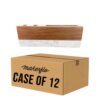 MakerFlo Marble & Acacia Wood Desk Name Plate with Pen Holder Case of 12