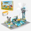 makerzoid STEM Robot Toys Building Kits, Happy Farm Building Toys with Motor for Kids Ages 6+, Engineering Science Learning Educational DIY Stem Projects Robot for Boys & Girls (570+ Pcs)