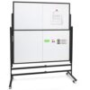 MAKUANG 72"x60" Rolling Magnetic Dry Erase Whiteboard Adjustable Stand