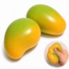 Mango Crunch Squishy Ball,Chameleon Mango Stress Ball for Adults(2pc)