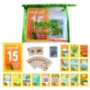 MANGO Math 15® - Math Flash Cards - Educational Math Games for Kids - Multiplication, Division, Fractions Learning Kit -2nd 3rd 4th Grades - Kids 6-12 - Set of 15 Games - English Version
