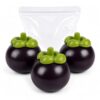 Mangosteen Squishy Toy, Slow Rising Sensory Squeeze Toy，1