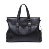 Man Hand-held Cowhide Business Leisure Commuting Single Shoulder Crossbody Document Bag