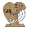 Manual Rotating Annual Calendar Desktop Ornament Wooden Hand Operated Calendar Elegant Design Easy to Use Desk Item Desk Permanent Ornament
