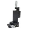 Manual XZ Linear Stage Micrometer Slide Table Aluminum Alloy Positioning Platform for Optical Fiber Coupling Lab Equipment
