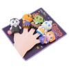 Maqulae 5pcs Halloween Finger Puppets, Cartoon Finger Toys for Kids Party Favors, with Material for Storytelling