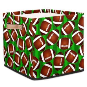 Mardesigns American Football Cube Storage Bins