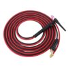 Marhynchus Welding Torch Air Cooled Argon Welding Torch 150A Rubber Brass 4M Gas Hose Ultra Light Cable 35 to 50mm2 Connector for MIG135 MIG145 ARC200 MIG200 MIG250 MIG205 Pro
