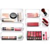Masirs Clear Drawer Organizer - Easily Organize and Customize the Layout of Drawers. Great for Office Desk, Utensils, Cosmetics and Makeup. (8-Piece Set)
