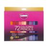 MASTERART Colored Pencils 72 Colors for Kids and Adults Coloring, Free Sharpener in the box