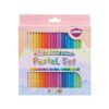 MASTERART Pastel Colored Pencils 50 Colors for Kids and Adults Coloring