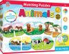 MasterPieces Kids Games - Educational Animals Matching Puzzle Matching Game - Game for Kids and Family - Laugh and Learn