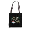 Matching Teacher School Picture Computer Crew Tote Bag