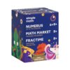 Math Card Games Bundle for Kids 6+ & 8+ | 3 Games Included | Fun & Education | Help to Build Math, Focus and Logic | Recommended by Teachers | 2-6 Players | 10 min Playtime (Math Card Bundle)