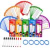 Math Flash Cards, Dry Erase Reusable Math Facts Practice Cards, Addition Subtraction Multiplication Division Fraction Cards, Homeschool Classroom Supplies