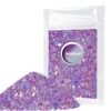 Matio Holographic Chunky Glitter,0.7Oz/20g Amethyst Iridescent Glitter