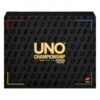 Mattel Games UNO Championship Series Tournament Set Card Game with Scoreboards, Erasable Markers & Trophy for Large Groups of 6 to 30 Players (Amazon Exclusive)