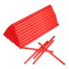 MATUFF Red Hot Glue Sticks Mini 0.27" x 5.9 inches, Colored Hot Melt Mini Glue Sticks for All Temperature Mini Glue Guns, for DIY Craft Arts and Wedding Cards, Stamp Sealing, Bulk Red hot Glue 60 Pack