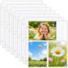 MaxGear 200 Pack 4x6 Photo Sleeves for 3 Ring Binder (1200 Pictures)