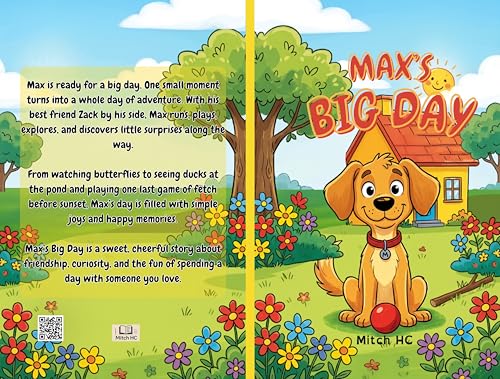 Max's Big Day: Children’s Book, Short Story for Kids, Dog Adventure Story, Friendship Bedtime Book, Birthday Gift for Young Readers