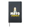 Mayo Matters I Fries Sauce Bbq Mayonnaise Lovers Hardcover Journal, Black