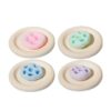mbezbru 4 Pack Stress Balls，Relief Squeeze Fidget Toys Crunchy Sand Squishy Balls for Stress Sensory Focus Toys Portable Shapeable Anxiety Relief Toys for Gril Boys Kids Adults Gift
