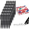 MCOLIMA Black Erasable Gel Pens Bulk, 36 Pack Retractable Erasable Pens Soft Black Ink, 0.7mm Fine Point Quick Dry, Clicker Pens for Note Taking, Work, Office, Classroom School Supplies